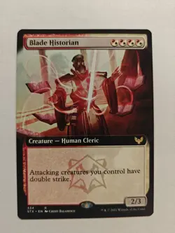Blade Historian | Extended Art | R | 334 | Strixhaven: School of Mages | MTG - Image 1