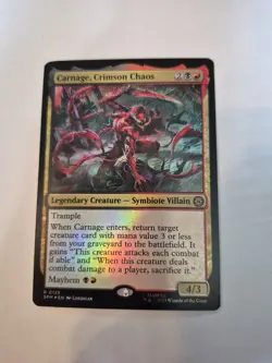 Carnage, Crimson Chaos Marvel's Spider-Man Foil - Image 1