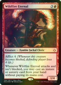 MTG Wildfire Eternal Buyabox Foil ** Hour of Devastation Promos ** English (NM) - Image 1