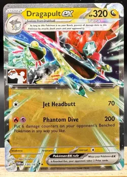 Dragapult ex 130/167 Double Rare Twilight Masquerade Play Stamped Pokemon TCG NM - Image 1