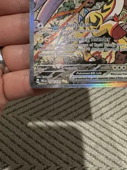 Pokemon TCG Raging Bolt ex 166/131 SIR SV: Prismatic Evolutions - Pack Fresh NM - Image 4
