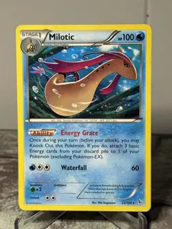 Pokemon TCG Milotic Flashfire 23/106 Holo Holo Rare HP Dmg - Image 1