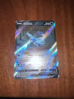 pokemon Glaziola V EVS 175/203 drachenwandel Deutsch Karte NM ultra Rare tcg - Image 1