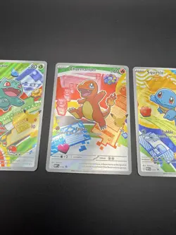 Pokemon 30th Series 1 First PartnerSet Bulbasaur 037 Charmander 038 Squirtle 039 - Image 3