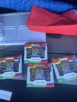 4x Pokemon TCG First Partner Illustration Collection Series 1 New Sealed - Image 1