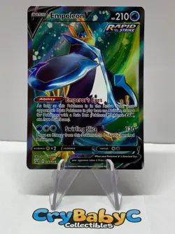 Pokemon Empoleon V 145/163 Battle Styles Sword & Shield FULL ART - Image 1