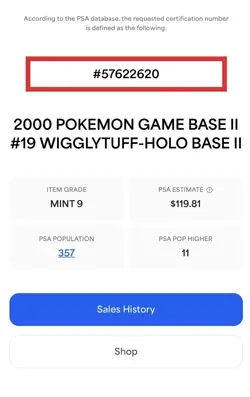 1999 Pokemon Jungle Wigglytuff #32 Gem MT 10 Psa - Image 4