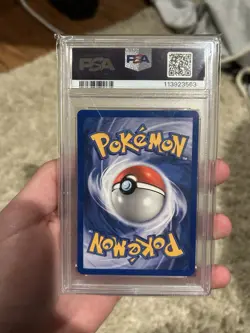 2000 POKEMON GYM HEROES ROCKET'S SNORLAX RARE PSA 8 REGULAR 90HP 33/132 - Image 2