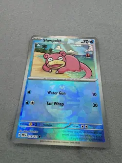 Slowpoke Masterball Reverse Holo 18/131 Pokemon Prismatic Evolutions MINT - Image 3