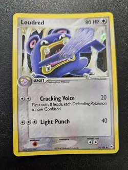 Pokemon EX Hidden Legends Loudred Reverse Holo 39/101 NEAR MINT - Image 1
