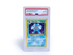 POKEMON * PSA 8 * POLIWRATH - HOLO - RARE GRADED 1999 WIZARDS NM-MT #13 13/102 - Image 1