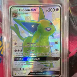Pokemon Espeon GX PSA 10 Hidden Fates Shiny Vault Full Art Holo SV60/SV94 TCG - Image 2