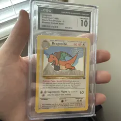 Pokemon Dragonite WB Movie Black Star Promo #5 CGC 10 - Image 1