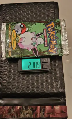 First Edition Pokemon Jungle Booster Pack Heavy 21g+ - Image 1