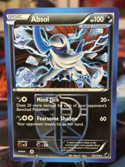 Pokemon 2013 B&W Plasma Freeze Absol 67/116 [Team Plasma] Rare Non Holo LP - Image 1