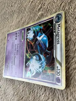 2010 Pokemon TCG Metagross HeartGold SoulSilver Unleashed Holo Rare 4/95 LP - Image 3