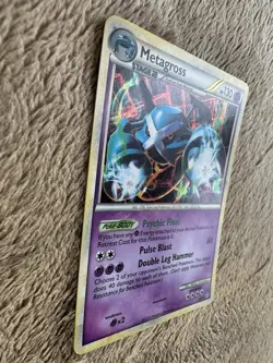 2010 Pokemon TCG Metagross HeartGold SoulSilver Unleashed Holo Rare 4/95 LP - Image 4