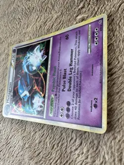 2010 Pokemon TCG Metagross HeartGold SoulSilver Unleashed Holo Rare 4/95 LP - Image 5