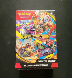 Pokemon TCG ME01 Mega Evolution Booster Bundle Sealed New - Image 1