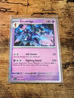 Ceruledge 098/193 Paldea Evolved Cosmos Holo Rare Pokemon NM-MT - Image 1