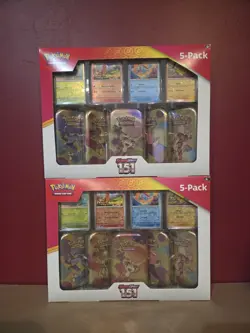 (Lot Of 2) Pokemon 151 Costco Mini Tin Bundle Factory Sealed - Image 1