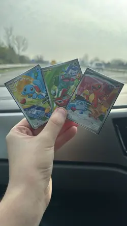 30th Anniversary Pokemon TCG - Charmander, Bulbasaur & Squirtle - Image 1