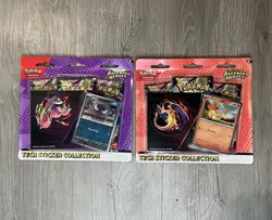 Pokemon TCG Ascended Heroes Tech Sticker Collection Gastly & Charmander SET OF 2 - Image 1