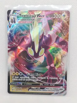 POKEMON TCG TOXTRICITY VMAX 71/192 SWSH REBEL CLASH - Image 1