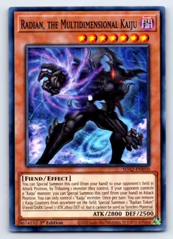 Radian, the Multidimensional Kaiju Common Structure Deck: Sacred Beasts SDSA-EN0 - Image 1