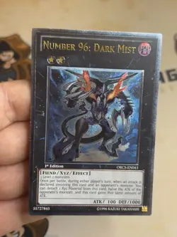 ORCS-EN043 Number 96: Dark Mist Ultimate Rare 1st Edition YuGiOh! VLP EURO - Image 2