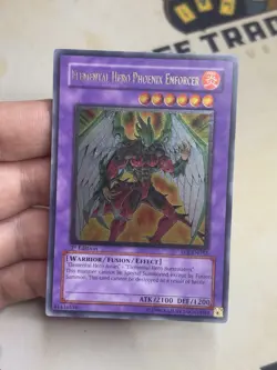 Elemental Hero Phoenix Enforcer EOJ-EN032 Ultimate Rare 1st Edition YuGiOh! NM+ - Image 2