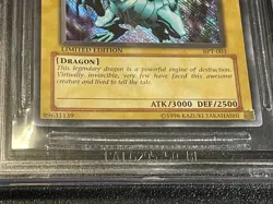 2002 Yu-Gi-Oh! Blue-Eyes White Dragon #BPT-003 BGS 8.5 - Image 5