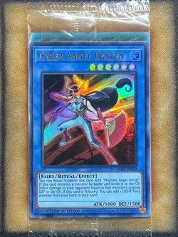 Yugioh Cyber Angel Benten LART-EN049 Ultra Rare Lost Art Promo SEALED - Image 1