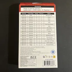 One Piece TCG Luffy Red Straw Hat Crew Starter Deck ST-01 English New And Sealed - Image 3