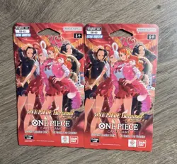 ONE PIECE Heroines EB-03 Sleeved Booster pack English (Lot of 2) New & Sealed - Image 1