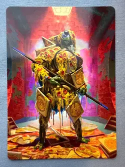 Commander's Plate 50/54 Art Series - MTG Teenage Mutant Ninja Turtles NM/M - Image 1