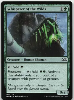 Whisperer of the Wilds FOIL Common Double Masters LP MTG - Image 1