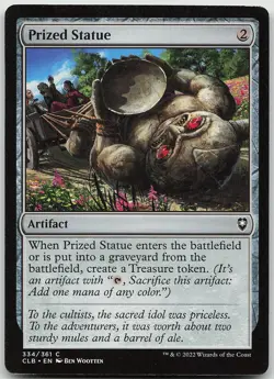 Prized Statue Common Commander Legends: Battle for Baldur's Gate LP MTG - Image 1