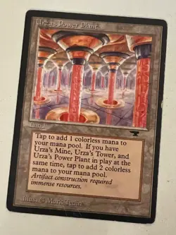 Magic the Gathering MTG Antiquities Urza's Power Plant (COLUMNS) MP (Beta Bob) - Image 1