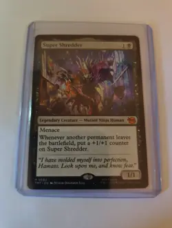 Super Shredder Teenage Mutant Ninja Turtles Regular Magic the gathering - Image 1