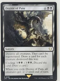 Decree of Pain Commander: The Lord of the Rings: Tales of Middle-earth Non-Foil - Image 1