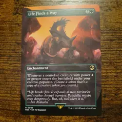 Life Finds a Way (Borderless) Universes Beyond: Jurassic World MTG - Image 1