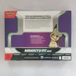 Pokemon TCG Mimikyu ex Box Booster Promo Oversized Card Greavard English Sealed - Image 2