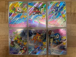 Pokemon First Partner Illustration Collection Promos Full MEP 040 - MEP 045 - Image 1