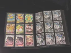 (360) Pokemon Cards Collection Binder Pikachu Charizard Gold English Japanese - Image 2