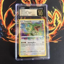 Pokemon Vivid Voltage Rayquaza amazing rare 138/185 CGC PRISTINE 10 - Image 1