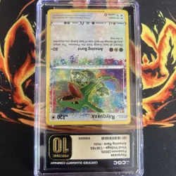 Pokemon Vivid Voltage Rayquaza amazing rare 138/185 CGC PRISTINE 10 - Image 5