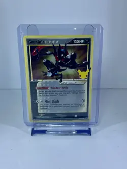 Pokemon TCG Sword & Shield Greninja Celebrations Gold Star Promo SWSH144 NM - Image 1