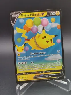 Pokemon Flying Pikachu V 006/025 Celebrations 25th Anniversary Full Art Holo 💎 - Image 1