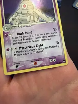Dusclops Power Keepers Crazy Holo Bleed Pokemon Ex Era - Image 5